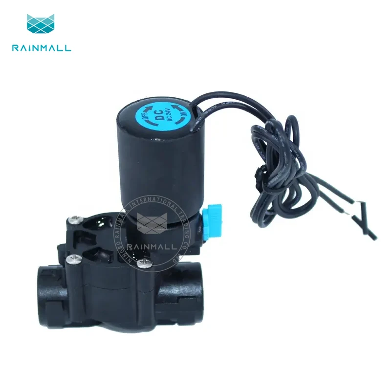 Water Flow Control Irrigation Solenoid Valve 3/4 inch Nylon Quality Landscape Agriculture Irrigation Electric Sprinkler Valve