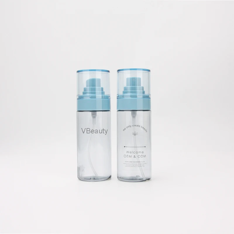 Round Shape Plastic Spray Bottle and High-quality Empty Body Mist Bottle for Customizable Spray Bottle
