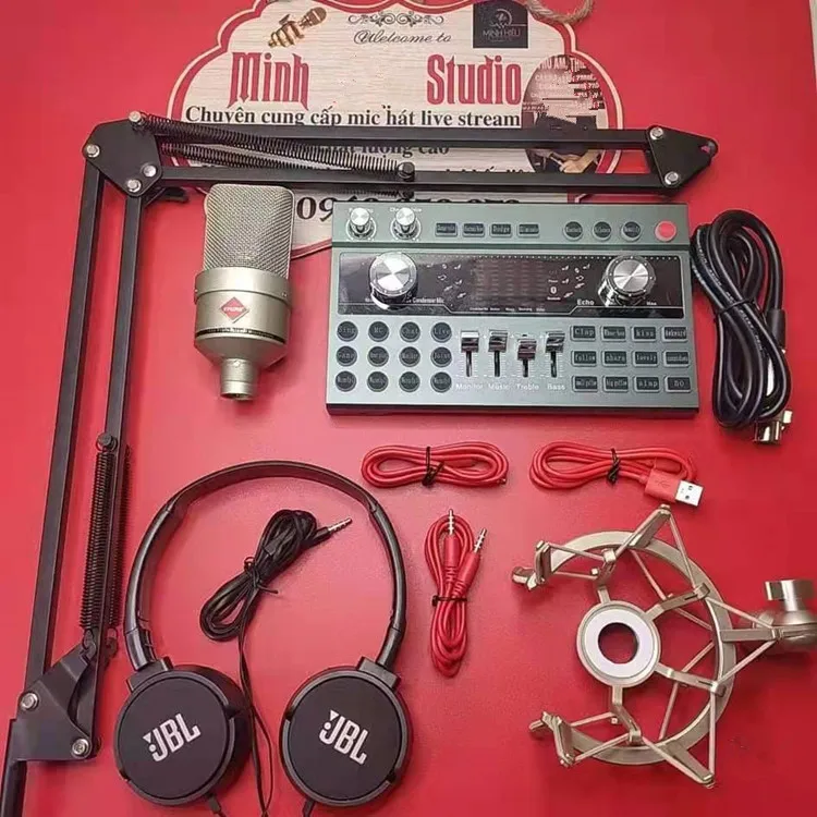 X600 отличное качество голосового аудио интерфейса с DJ микшером живой потоковой звуковой