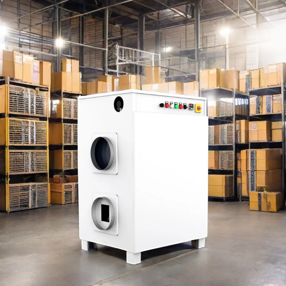 DZ-D-1500M Industrial Portable Dehumidifier Rotor Desiccant Air Conditioning for Moisture Control New Condition for Hotels