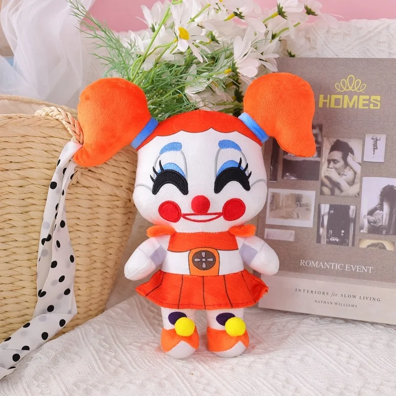 DL21101 FNAF плюшевый мишка Ночная игра Ужасы периферийная кукла клоун Девочка плюшевая игрушка