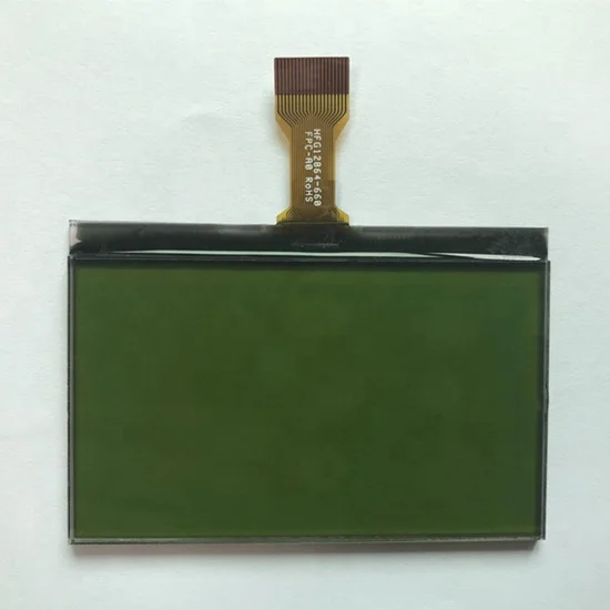 China supplier COG 128x64 Lcd Display Module Graphic Lcd screen  Yellow-Green background Graphic LCD Display Module