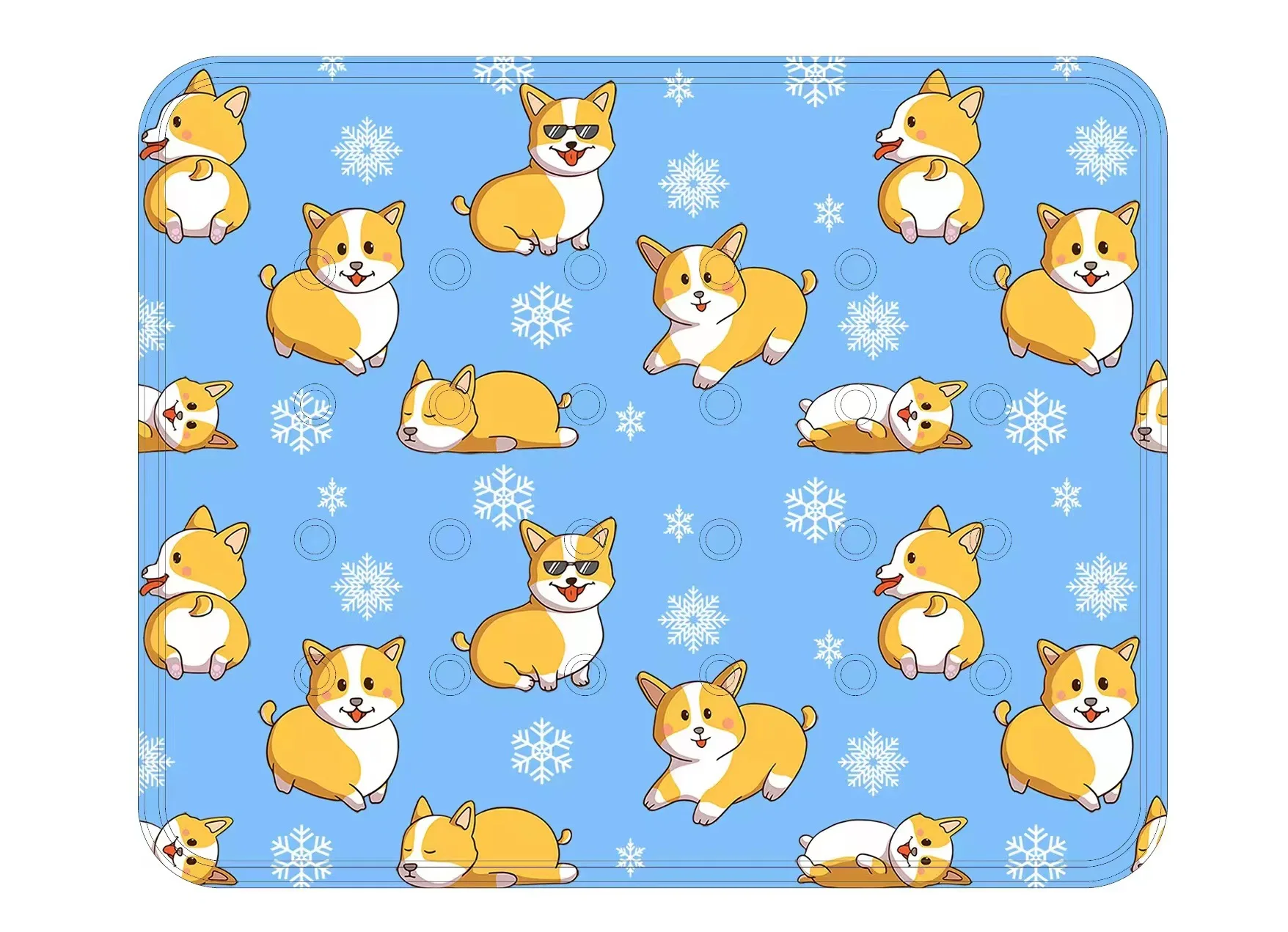 Wholesale Waterproof Foldable Portable Pet Sleeping Mat Summer Pet Dog Cat Cool Gel Mats Pads