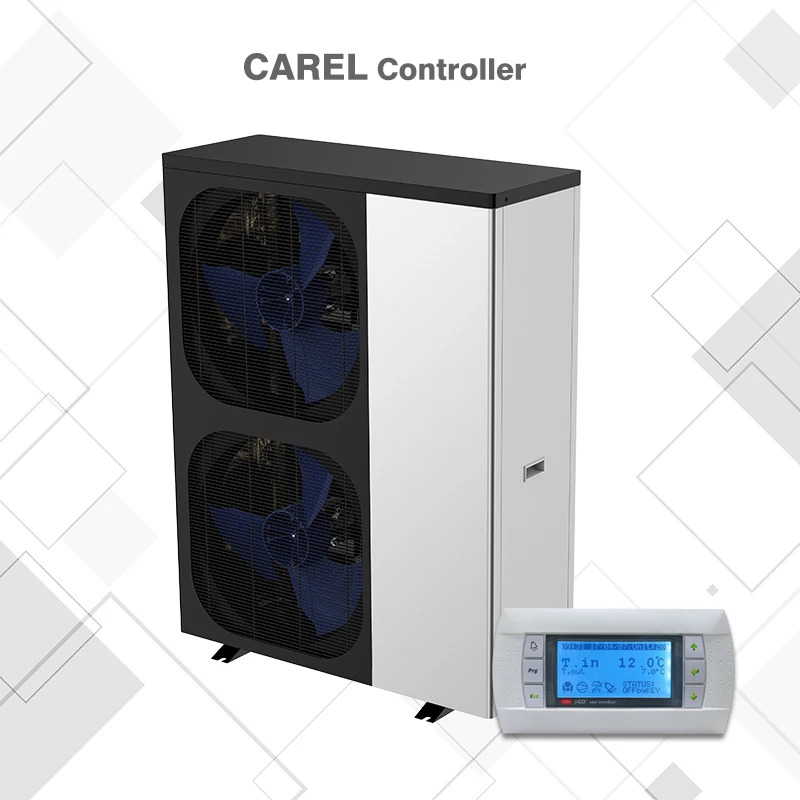 Latest Carel controller EVI DC Inverter air to water heat pump monoblock air water heat pump