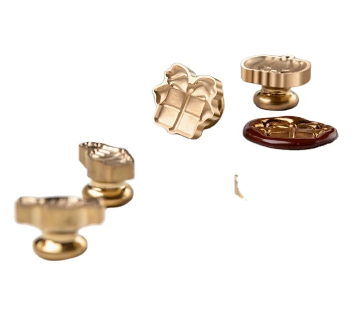 3D Classic Diy Retro Metal Card making Sealing Wax seal Stamp Handcrafts Wedding Invitations Tools