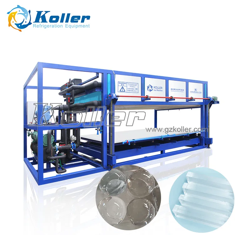 Koller Direct Cooling Transparent Block Ice Making Machine TB10 Clear Ball Ice Maker Whisky Sphere Ice Making Machine