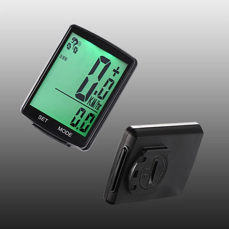 Multifunctional LCD Screen Bicycle Computer Wireless Bike Rainproof Speedometer Odometer Cycling 2.8inch Waterproof
