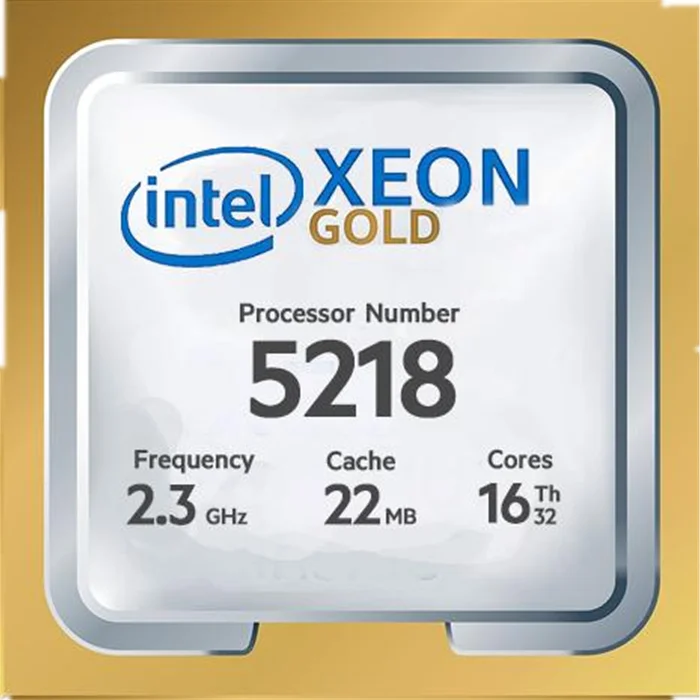 Процессор Intel Xeon Gold 5218, 22 Мб кэш-памяти, 2,30 ГГц, 16 ядер, 32 потока