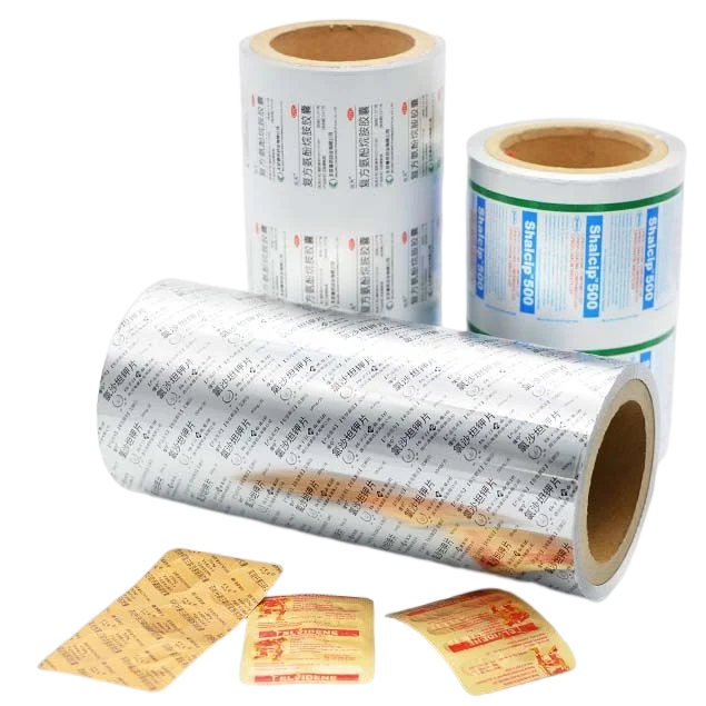 Hanlin Aluminum foil primer hot seal HSL is used for tablet packaging of tablet capsules