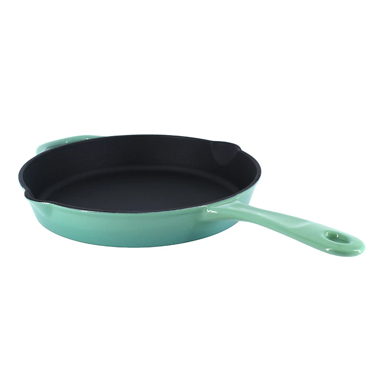 Kitchenware Cast Iron Cookware Fry Pan With Long Handle