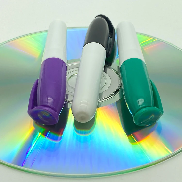 factory custom non toxic waterproof oil based black mini marker permanent paint art marker pen with single fine tip for bottle