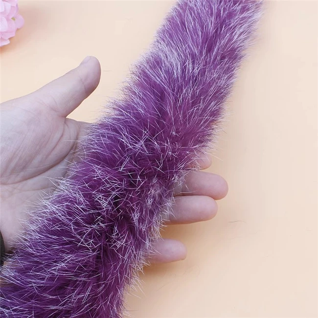 Material Saltwater Fishing Soft Rabbit Fur