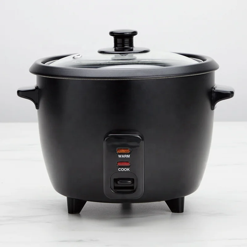 Rice Cooker Heater 3 Cups 6 Cups 8 Cups Uncooked Rice Stainless Steel Electric Rice Cooker with Smart Button Operate