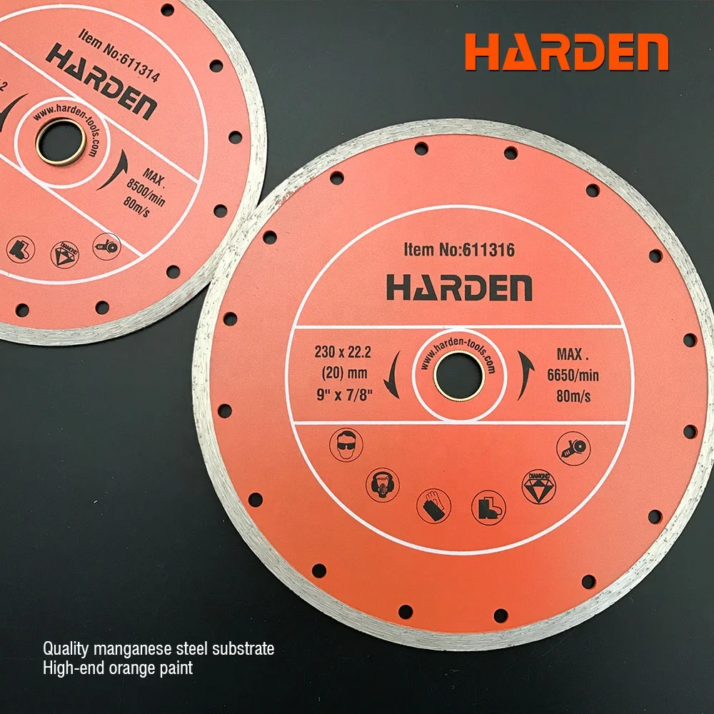 Harden Professional Trimming Tools Cutting Diamond Circular Saw Blade