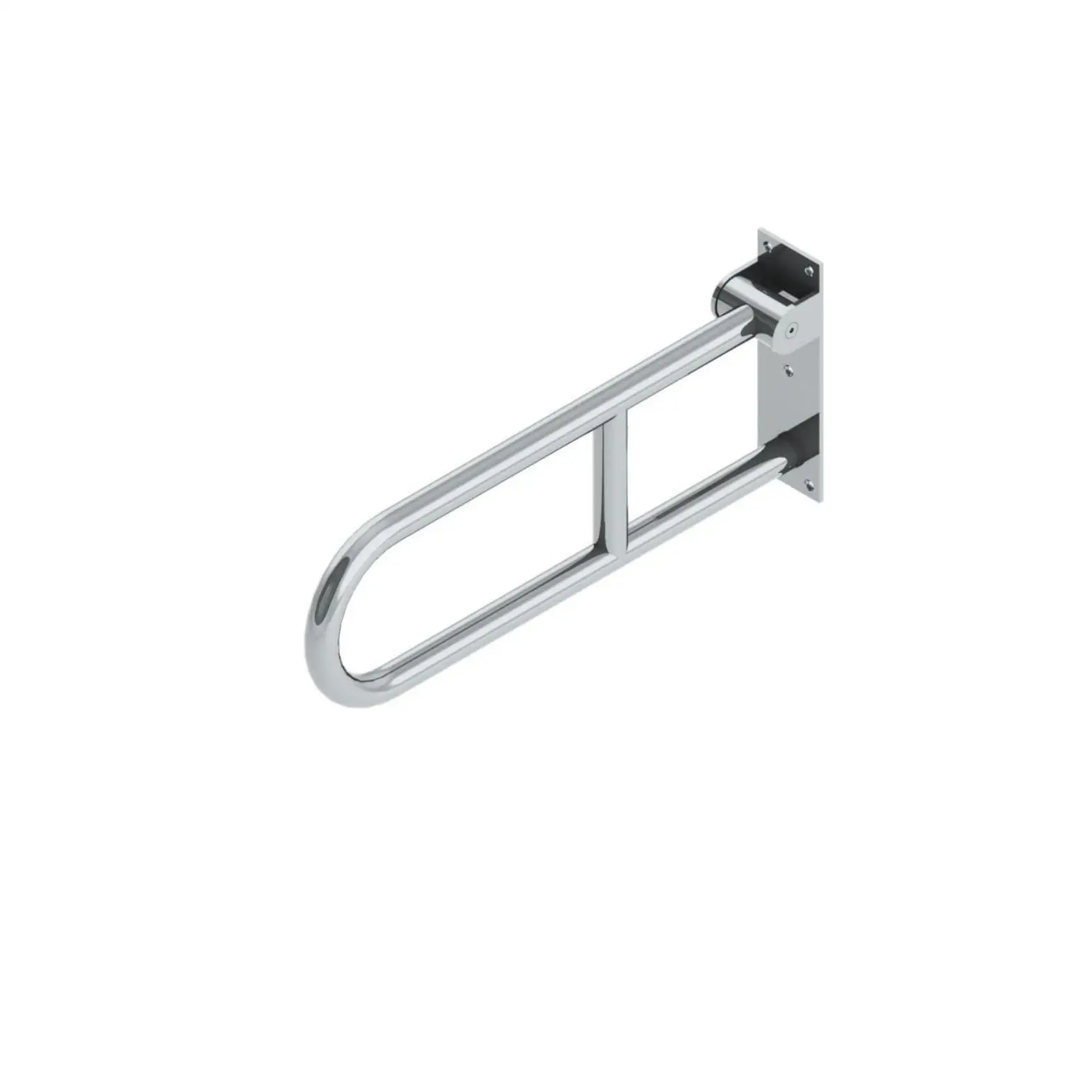swing up chrome grab bars