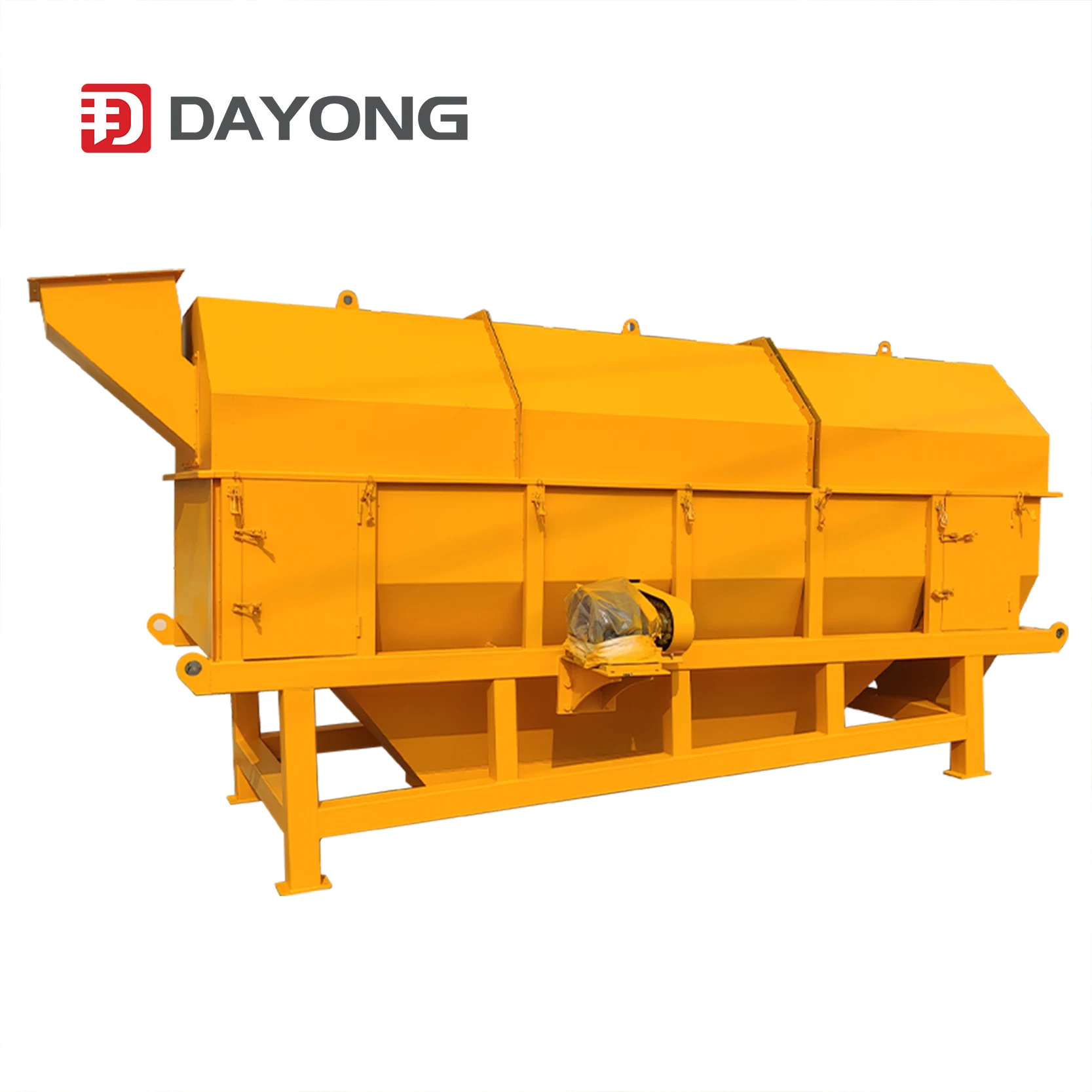 Small Rotary Screen, Rotary Drum Screen for Coltan Ores Classification and Washing