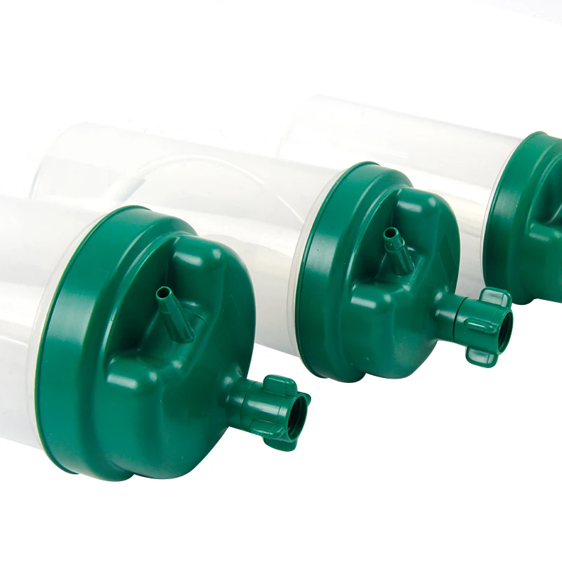 MEDEASE 180/250/360/500Ml Oxygen Bubble Humidifier Oxygen Humidifier Bottle Humidifier Bottle For Everflo Oxygen Concentrator