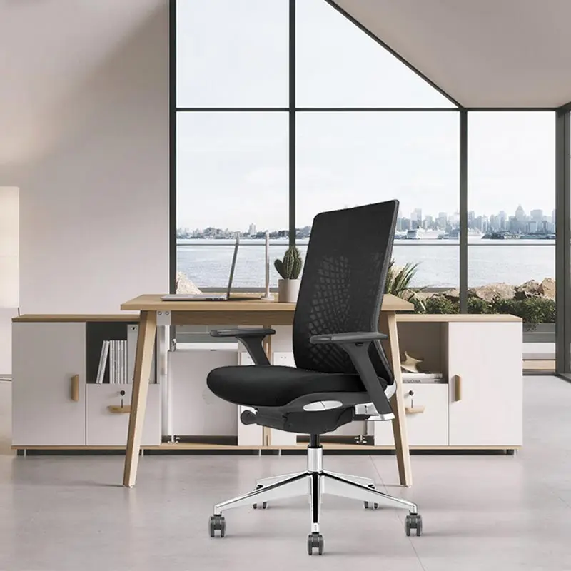 High Quality Modern Mesh Office Chair Swivel Design for Professionals Enhances Productivity for Computer Conferences
