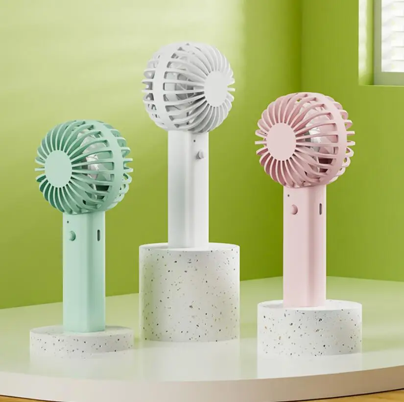 Wholesale Outdoor Travel Small Hand Held Pocket Fan Rechargeable Electric USB Handheld Fan Portable Mini Fans