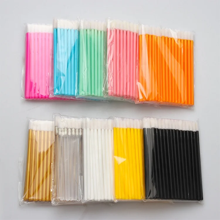 Disposable Eyeliner Brushes Professional Eye eyebrow lip Brush Eyeshadow Tool Lip Eyeliner Brushes makeup Tools