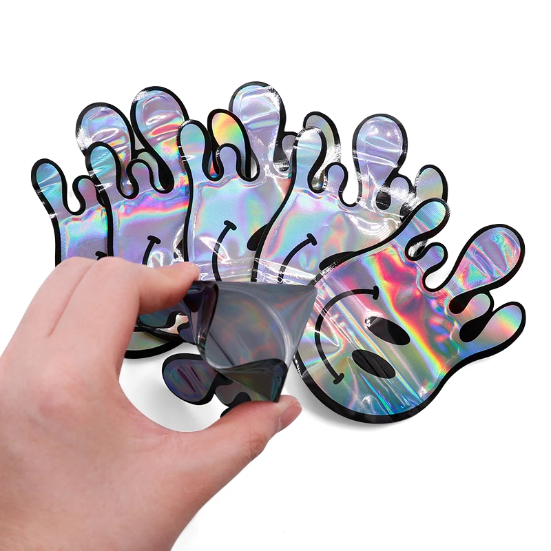 Custom Printed Plastic Aluminized Foil Zipper Smell Proof 3.5g Baggies Packaging Ziplock Mylar Bags
