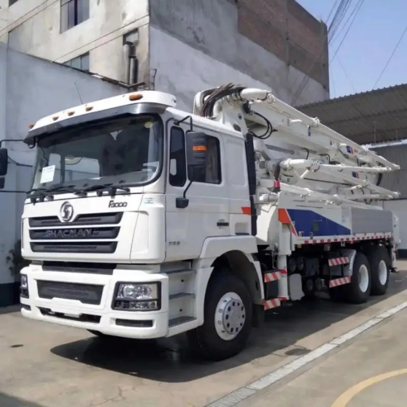 Shacman Used High Pressure Concrete Pump Truck Mobile New Cement Pump Truck