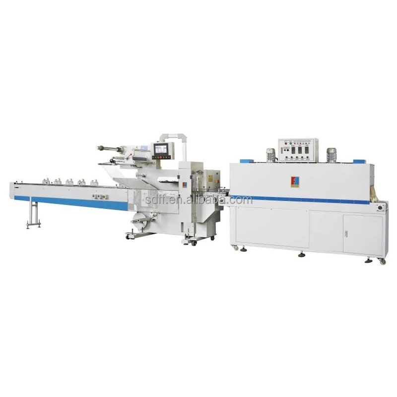 Automatic flow pack machine for Seafood box