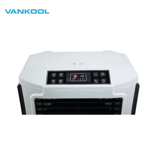 popular portable dc 12v solar brazil cooling water tank cooler climatizador evaporative desert cooler honeycomb pads air cooler