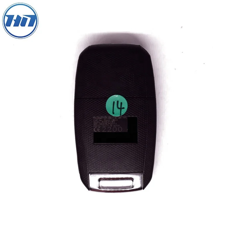 Original Flip Remote Key Fob 95430-H8600 For Stonic Rio 3 Buttons Folding Car Key Chip SYEC3TX1611 FSK 433MHz 4D60 chip