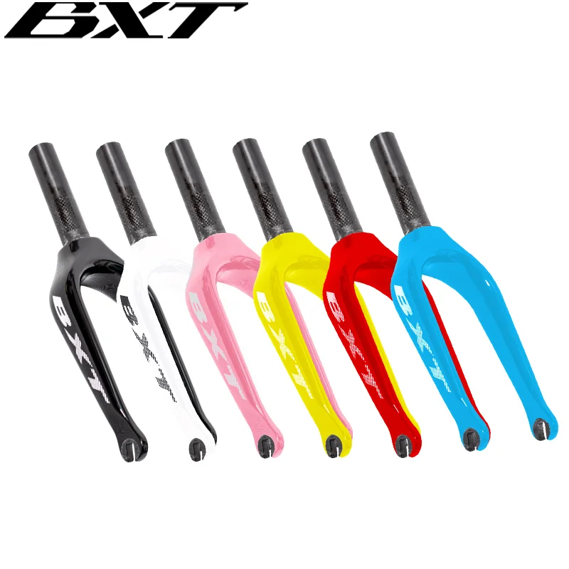 BXT carbon fork 12inch for balance bike sliding bicycle fork kids competition front fork