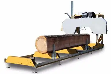 
Horizontal diesel log portable band sawmill for log 