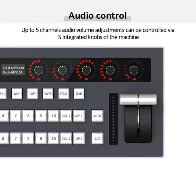 D53 Excellent BMD Video Switcher Console Controller Live Streaming Broadcast Black Magic Mini Atem Controller Livestream