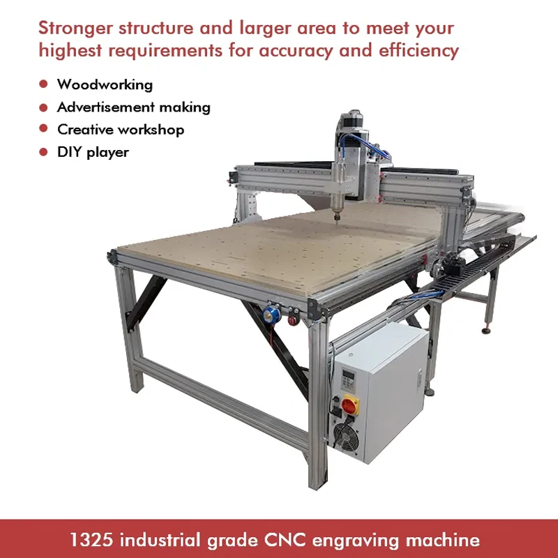 4x8 ft Desktop 3D CNC Wood Carving Machine 1325 Wood Working CNC Router