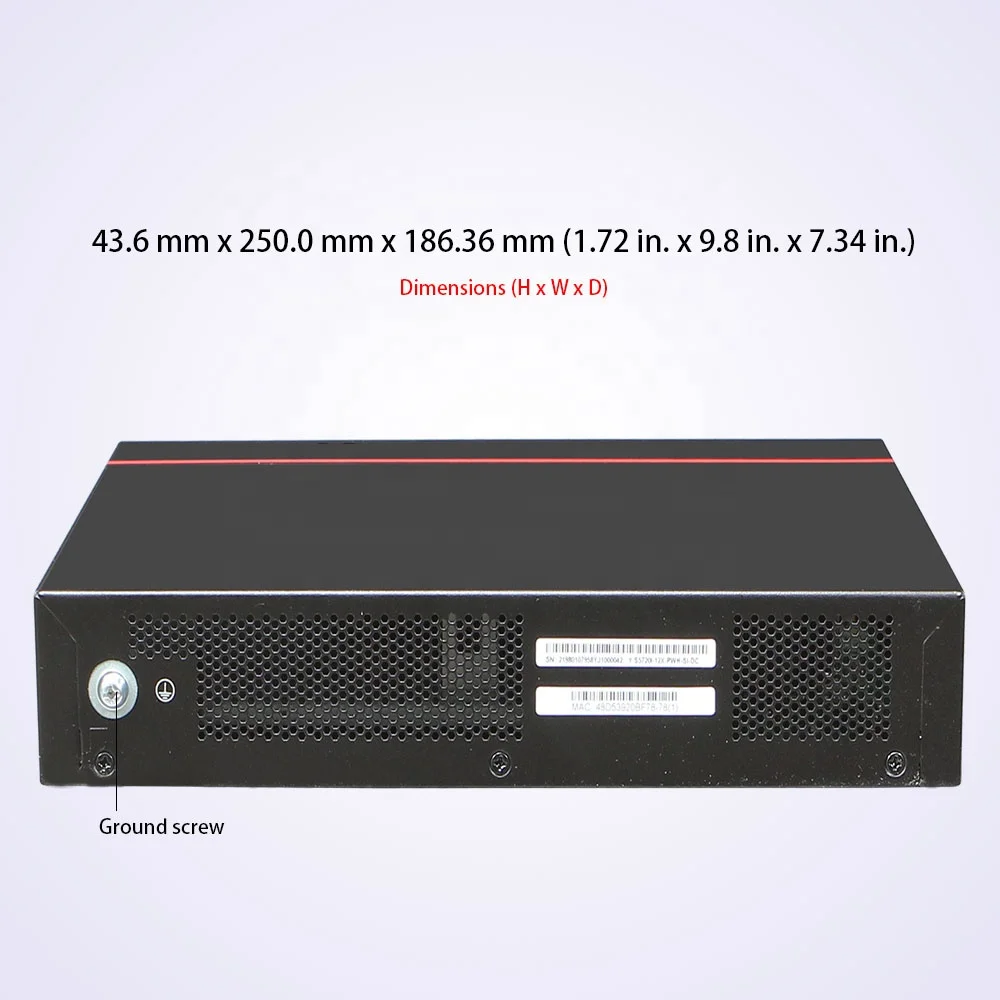 switch poe gigabit S5720I-12X-PWH-SI-DC ethernet switch module for factory sealed