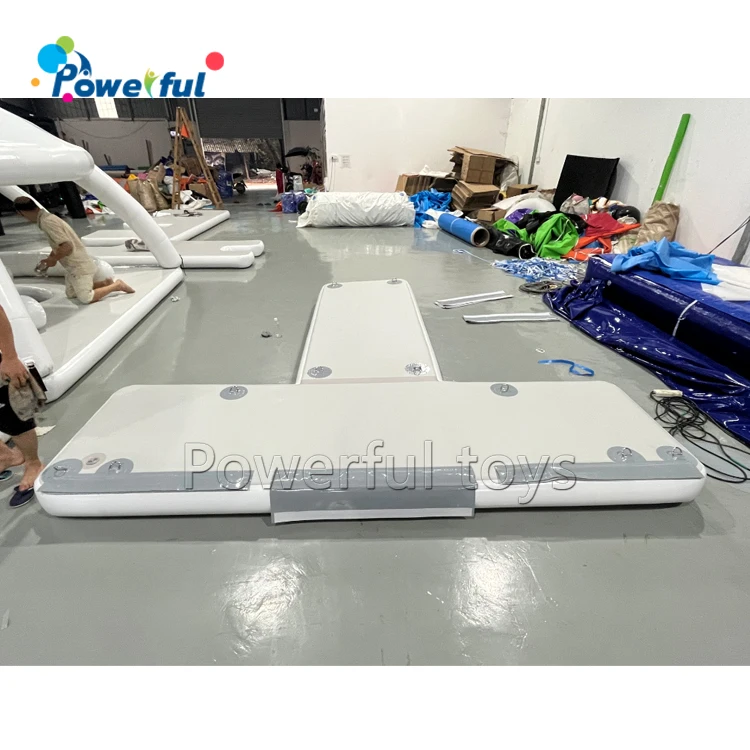 Lake and beach party rental bana inflatable floating island party bana tent leisure inflatable cabanas