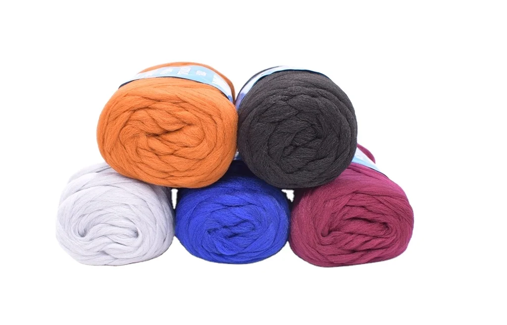 high tenacity and dark black wool hair yarn