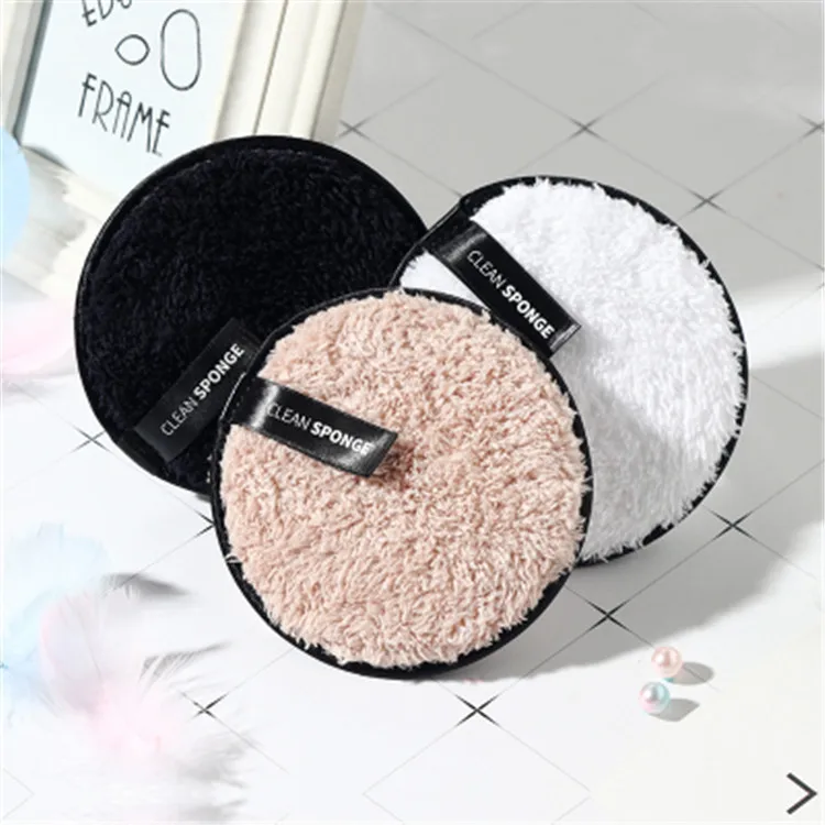 Top Quality Reusable Cleansing Face Discharge Makeup Washable Makeup Remover Cotton Pad