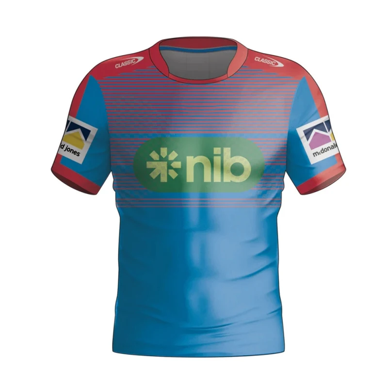 Индивидуальный бесплатный дизайн полиэстер Nrl Регби футбольная команда футбольные футболки Лиги 2024 Brisbane Broncos