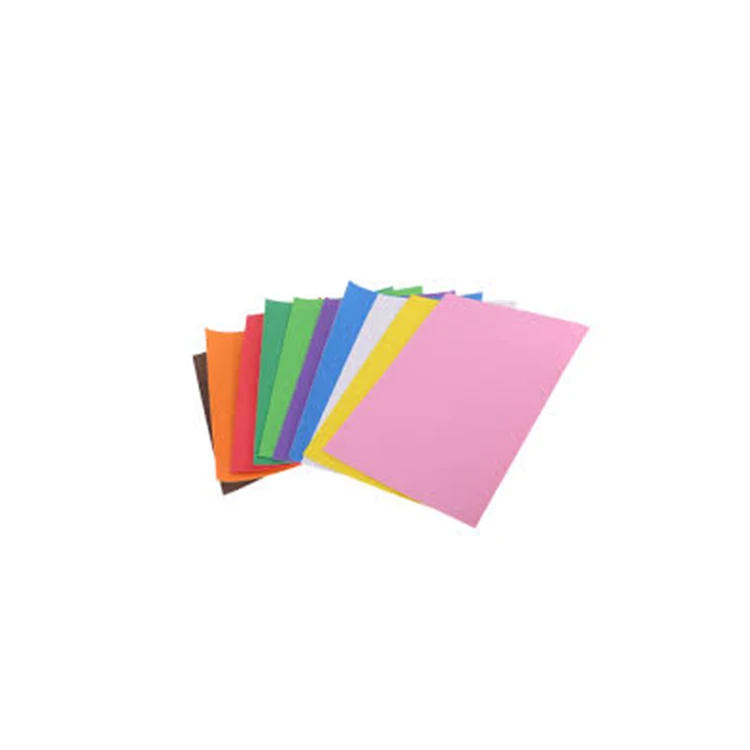 Customized 1mm Color Craft Goma Eva Foamiran Foam Sheet