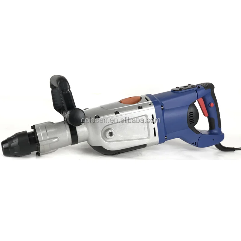 230v 1700w 50mm 27J BMC SDS MAX Heavy Duty Concrete Breaker Chiseling Machine Demolition Hammer with drill and point chisel