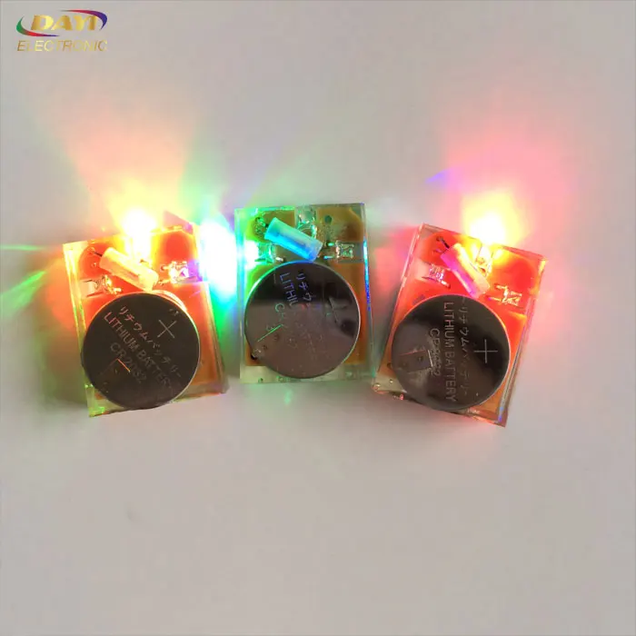 Waterproof flashing led module light for toy shoes