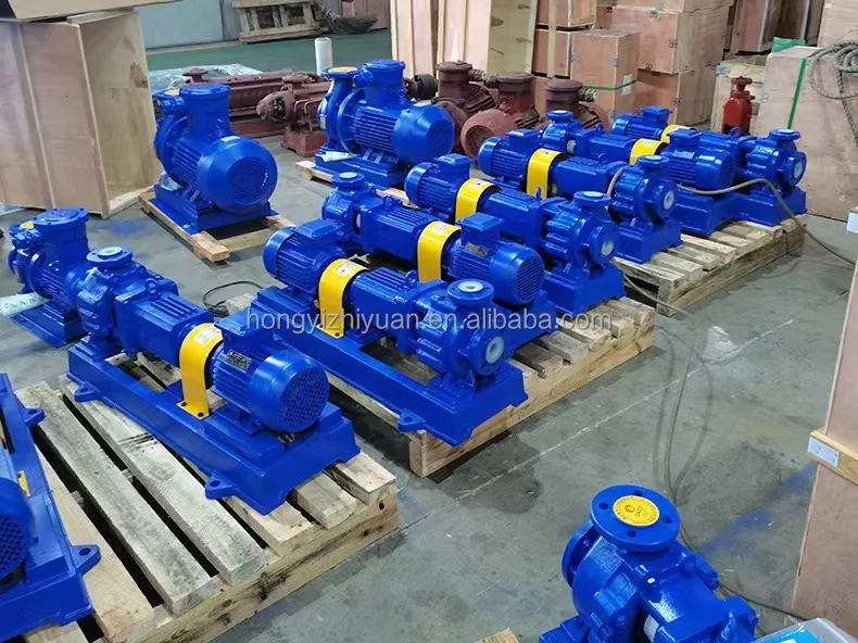 IHF Series Fluorine Plastic Corrosion Resistant Centrifugal Chemical Pump Lined  Centrifugal pump