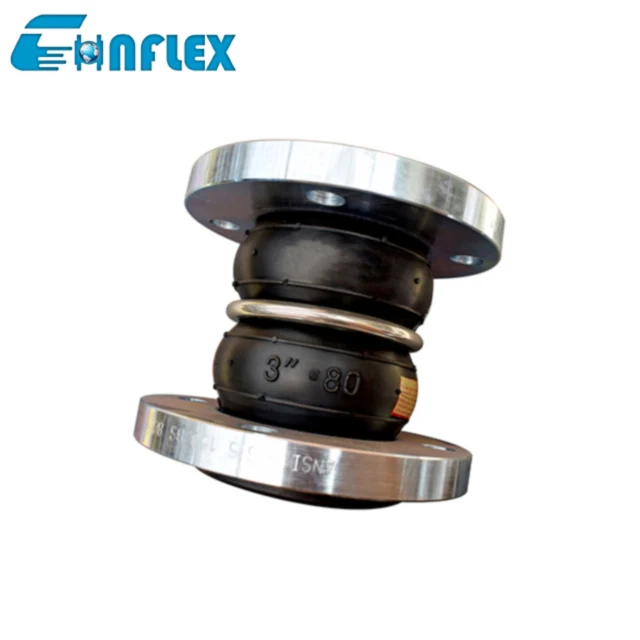 Double Sphere Rubber Expansion Joint Connection Type of Rubber Pipe Coupling Connector