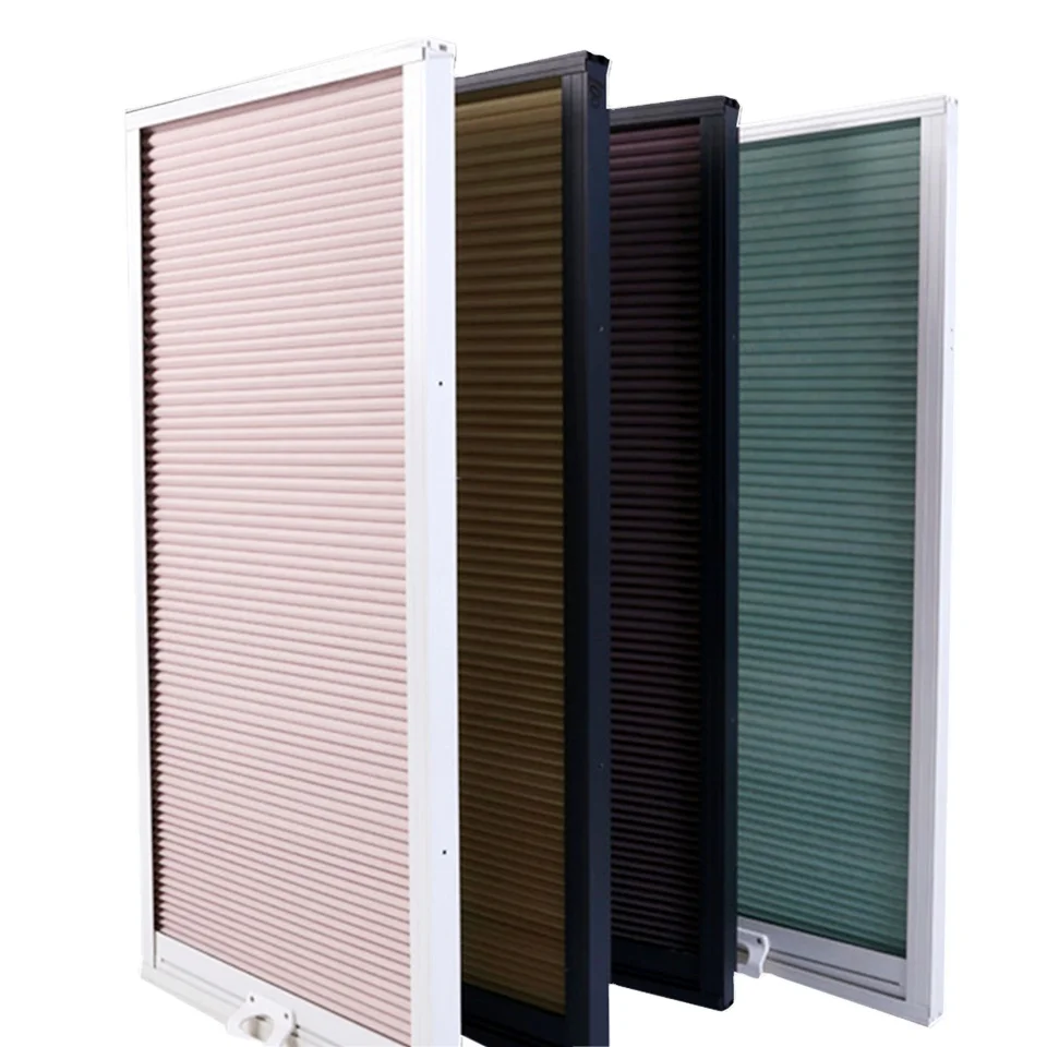 Heat insulation  energy saving and environmental protection honeycomb canopy Aluminum frame Blackout honeycomb curtain Roof blin