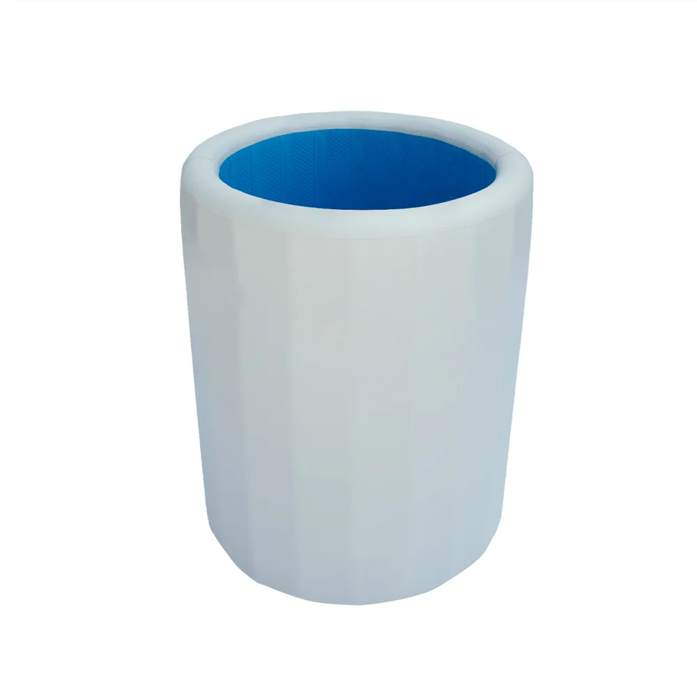 Easy-inflate Water Chiller Portable Plastic Ice Barrel Bathtub Cold Plunge Therapy Tub