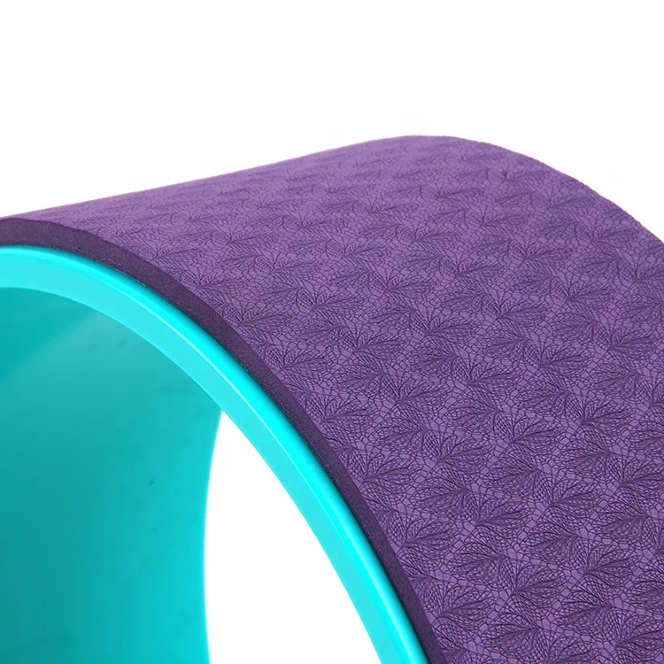 TPE Mini Dharma Yoga Wheel Oem For Beginner Wheel For Yoga
