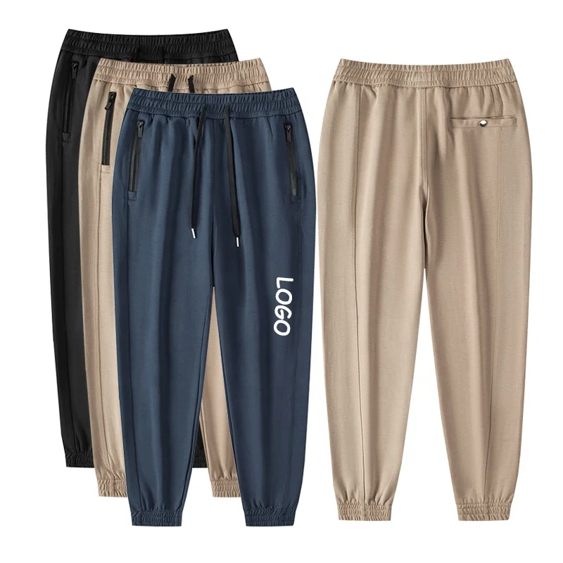 OEM ODM  Hight Quality Fitness Jogging Gym Stacked Sweat Pants Streetwear Blank Men Sweatpants Joggers Sweatpants Sports Pants