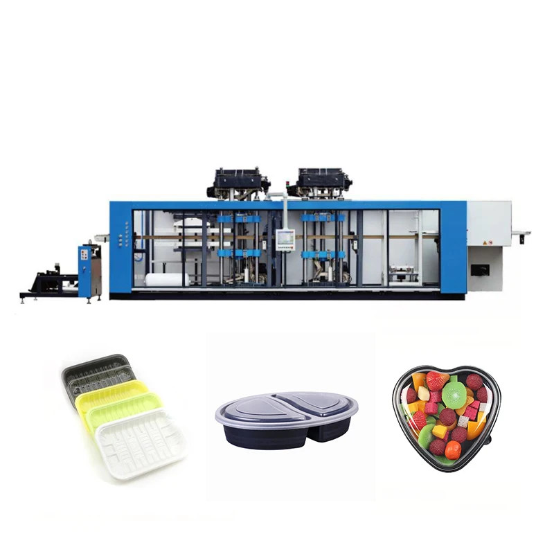 Automatic Mulit-station Thermoforming Machine For Plastic Fruit egg Tray Making Machine