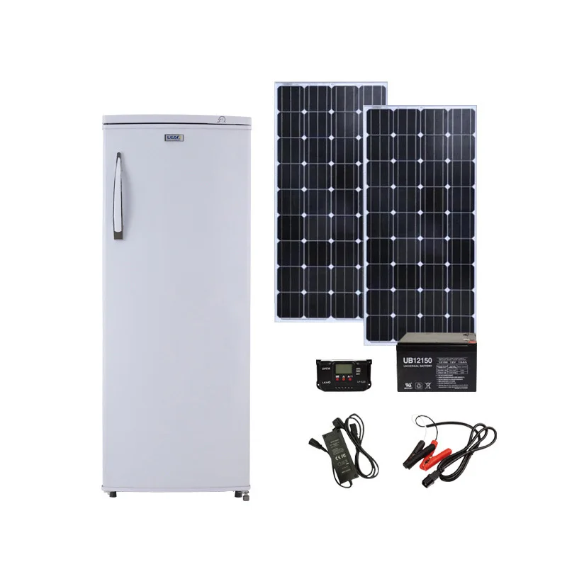 200L 12v solar freezer compressorsolar fridge freezer with low price high quality