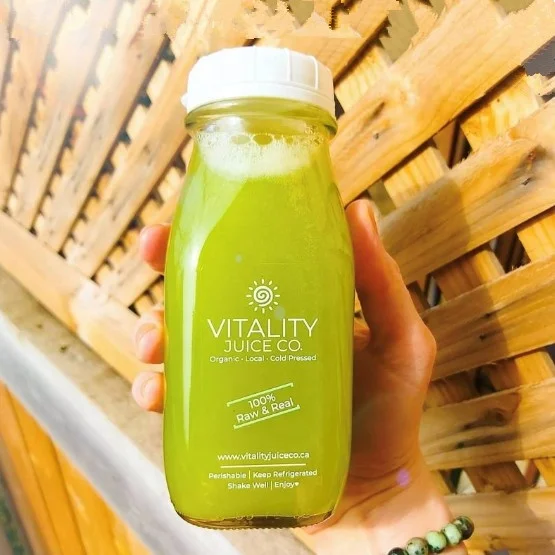 500ml and 16oz fresh french square clear glass bottle for beverage bottle with label